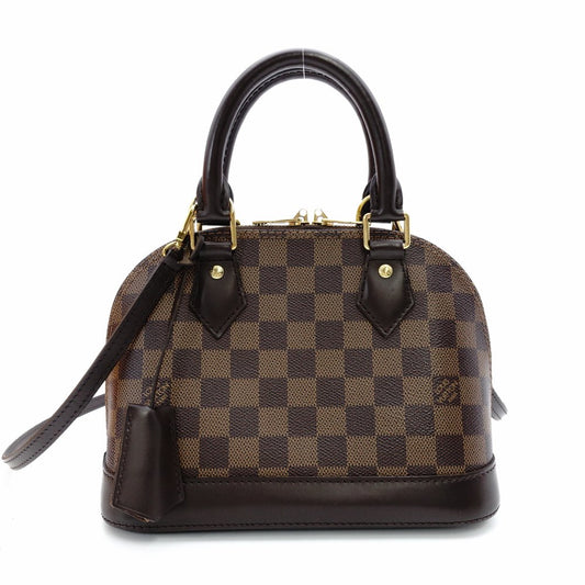 LOUIS VUITTON Damier Alma BB Handbag N41221 2-Way Shoulder 7-12-619