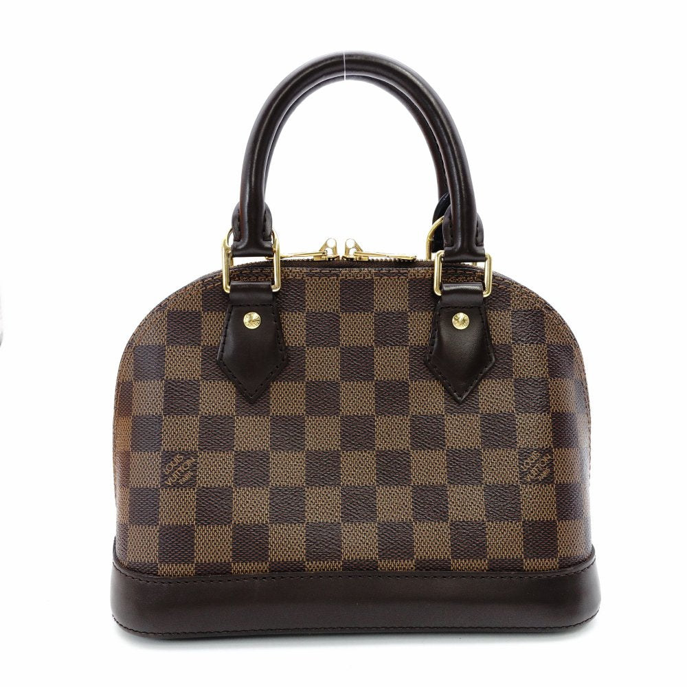 LOUIS VUITTON Damier Alma BB Handbag N41221 2-Way Shoulder 7-12-619