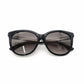 GUCCI Sunglasses, Plastic, Black, with Case