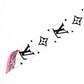 LOUIS VUITTON Twilly Bando BB Scarf, Silk, Black, Logo