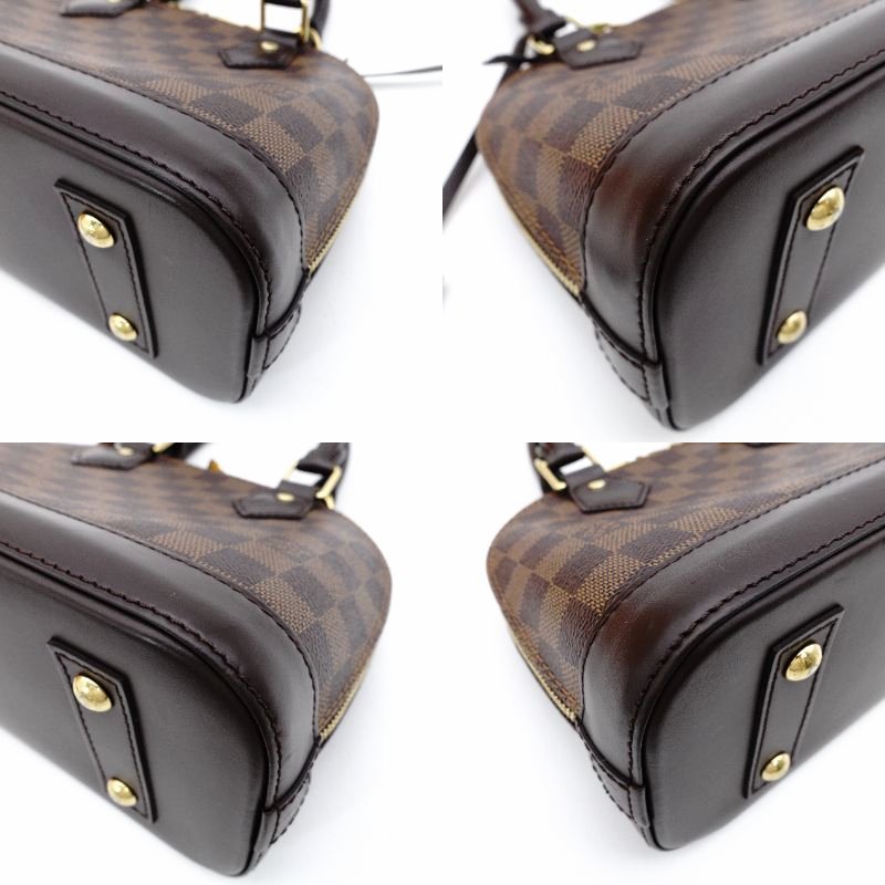 LOUIS VUITTON Damier Alma BB Handbag N41221 2-Way Shoulder 7-12-619