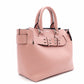BURBERRY Belt Bag, Handbag, 2-Way Shoulder Bag, Leather, Pink, Women's
