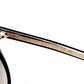 GUCCI Sunglasses, Plastic, Black, with Case