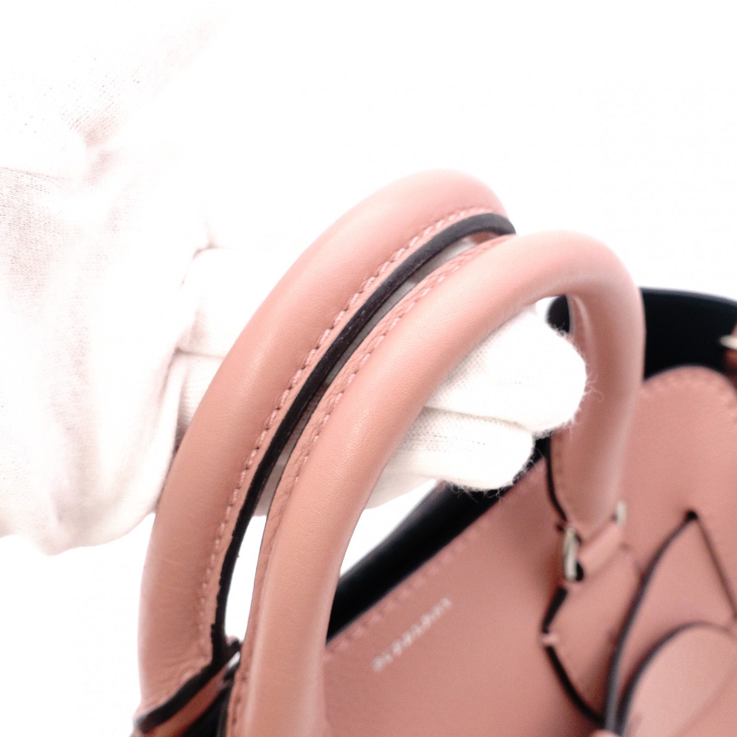 BURBERRY Belt Bag, Handbag, 2-Way Shoulder Bag, Leather, Pink, Women's