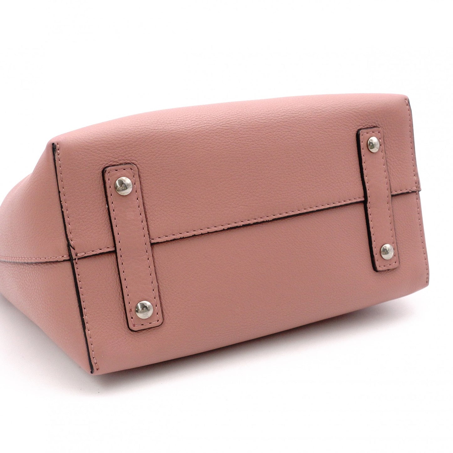 BURBERRY Belt Bag, Handbag, 2-Way Shoulder Bag, Leather, Pink, Women's