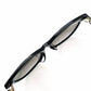 GUCCI Sunglasses, Plastic, Black, with Case