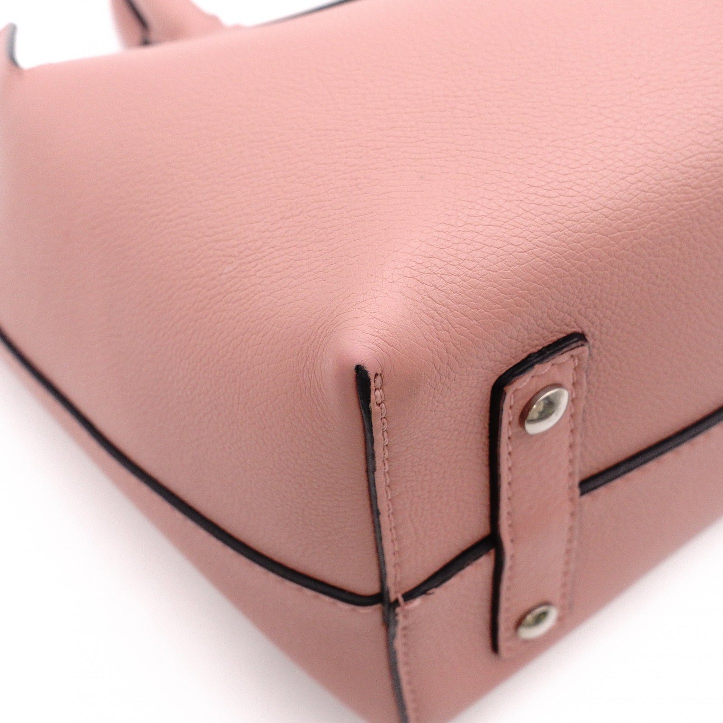 BURBERRY Belt Bag, Handbag, 2-Way Shoulder Bag, Leather, Pink, Women's