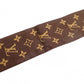 LOUIS VUITTON Takashi Murakami Twilly Monogram Cherry Scarf, Silk, Brown