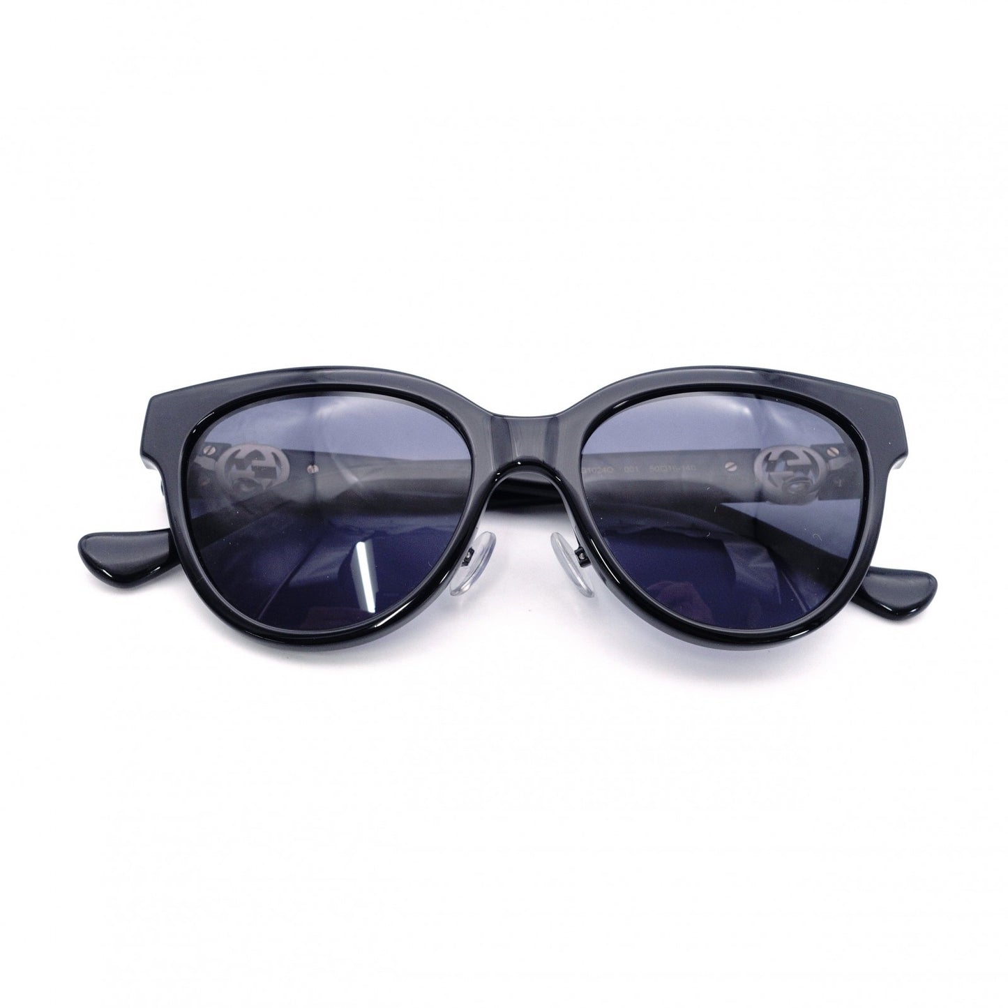 Unused GUCCI Sunglasses, Plastic, Black