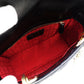 DIOR My Lady Dior Black Leather Handbag 2-Way Black Shoulder Canage Gold Hardware 7-12-849