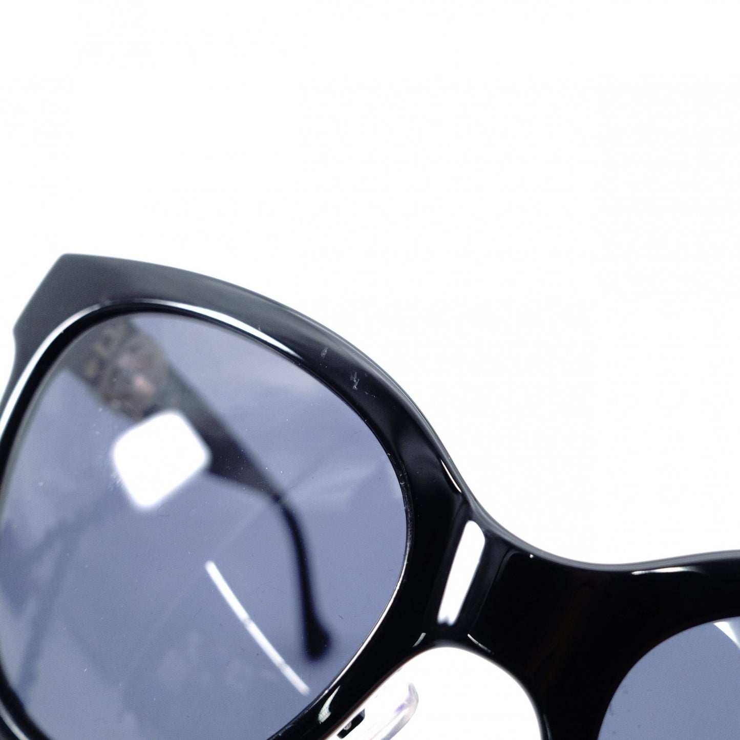 Unused GUCCI Sunglasses, Plastic, Black