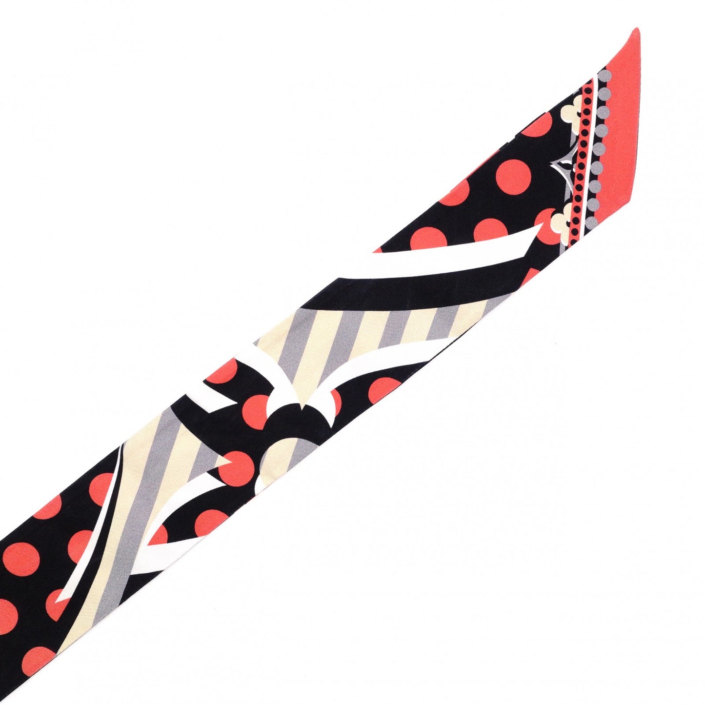 LOUIS VUITTON Twilly Bando Scarf, Silk, Brownish Red