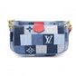 LOUIS VUITTON Multipochette Accessoires Denim Shoulder Bag