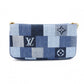 LOUIS VUITTON Multipochette Accessoires Denim Shoulder Bag