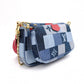 LOUIS VUITTON Multipochette Accessoires Denim Shoulder Bag