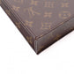 LOUIS VUITTON Petite Sac Pla Monogram Canvas Shoulder Bag, PVC/Leather, Brown, Crossbody