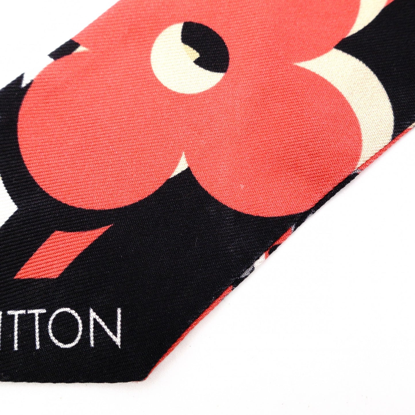LOUIS VUITTON Twilly Bando Scarf, Silk, Brownish Red