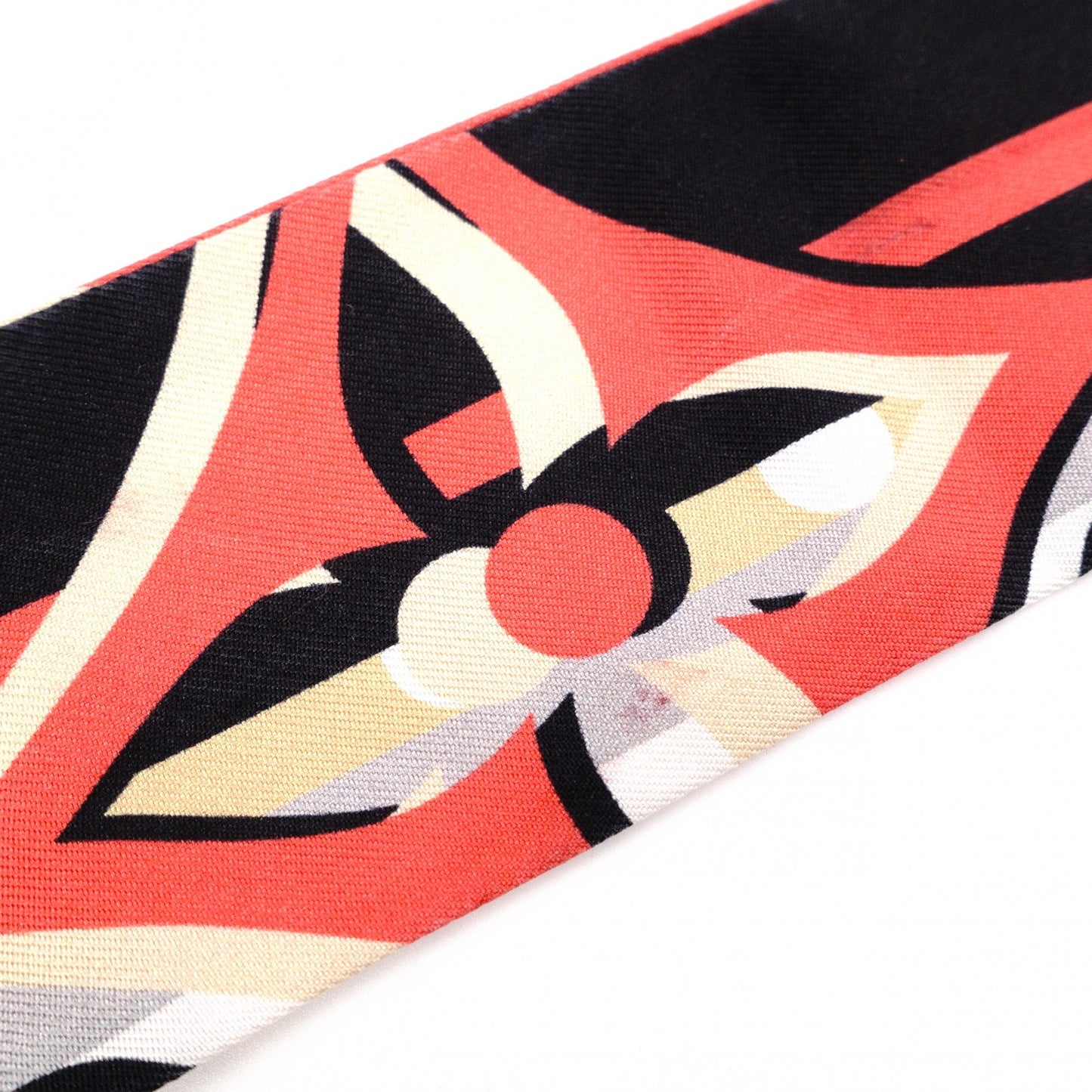 LOUIS VUITTON Twilly Bando Scarf, Silk, Brownish Red