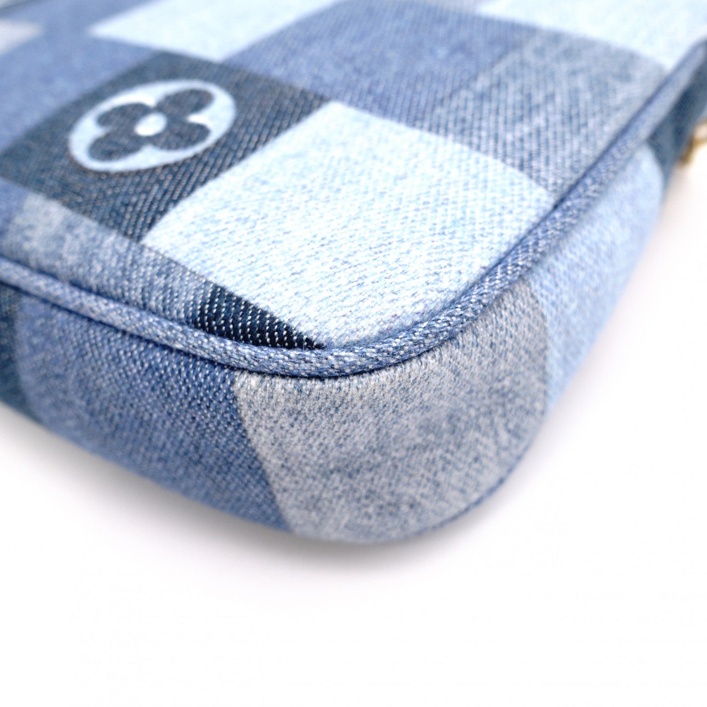 LOUIS VUITTON Multipochette Accessoires Denim Shoulder Bag