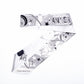 LOUIS VUITTON Twilly Bando BB Scarf, Silk, Gray
