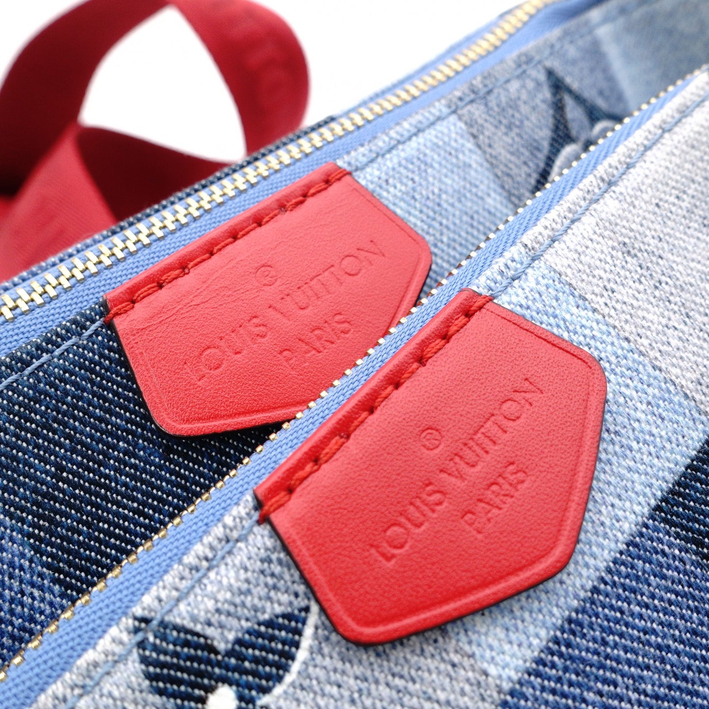 LOUIS VUITTON Multipochette Accessoires Denim Shoulder Bag