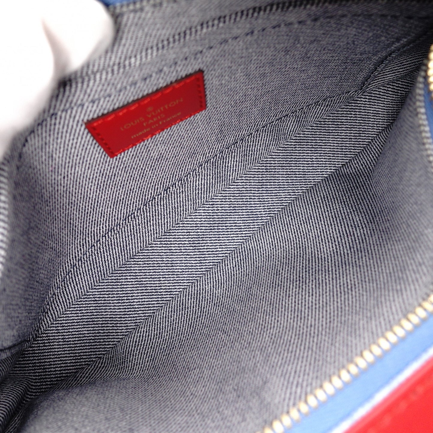LOUIS VUITTON Multipochette Accessoires Denim Shoulder Bag