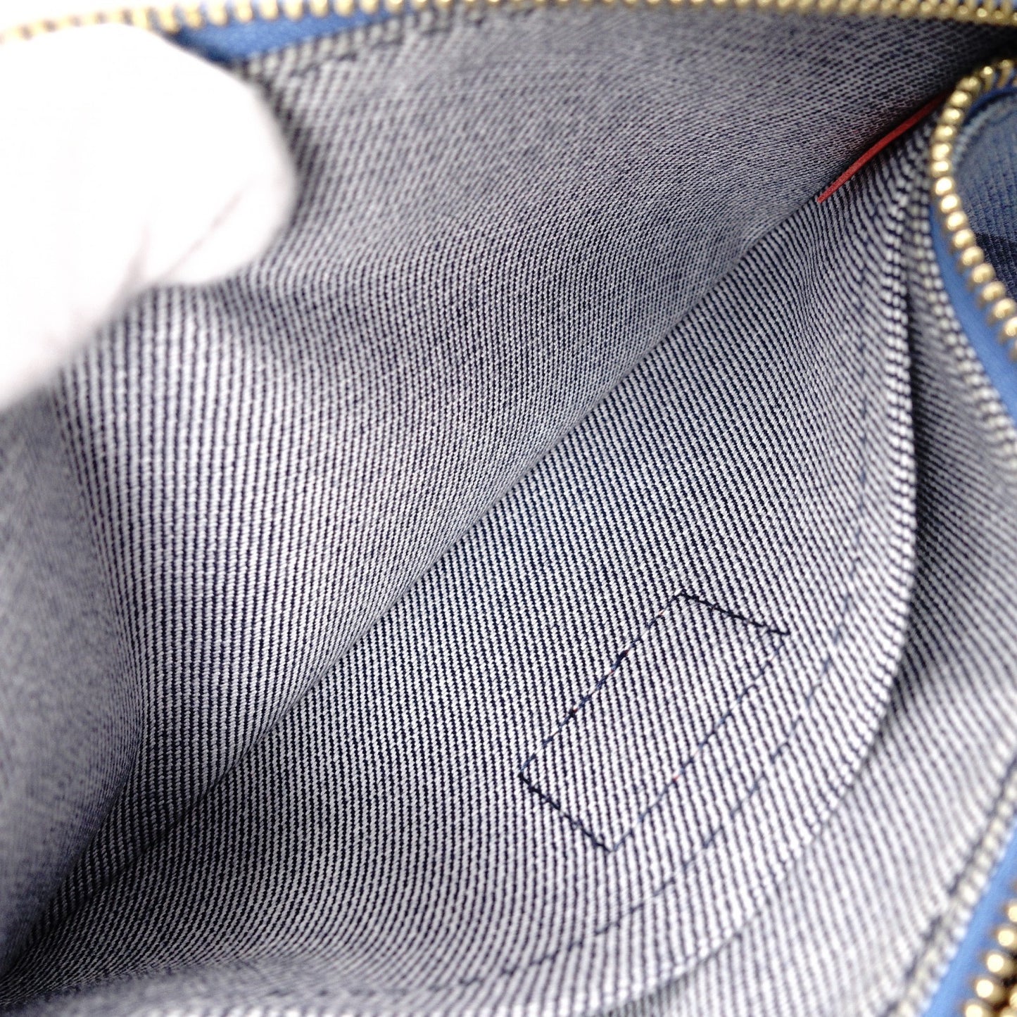 LOUIS VUITTON Multipochette Accessoires Denim Shoulder Bag