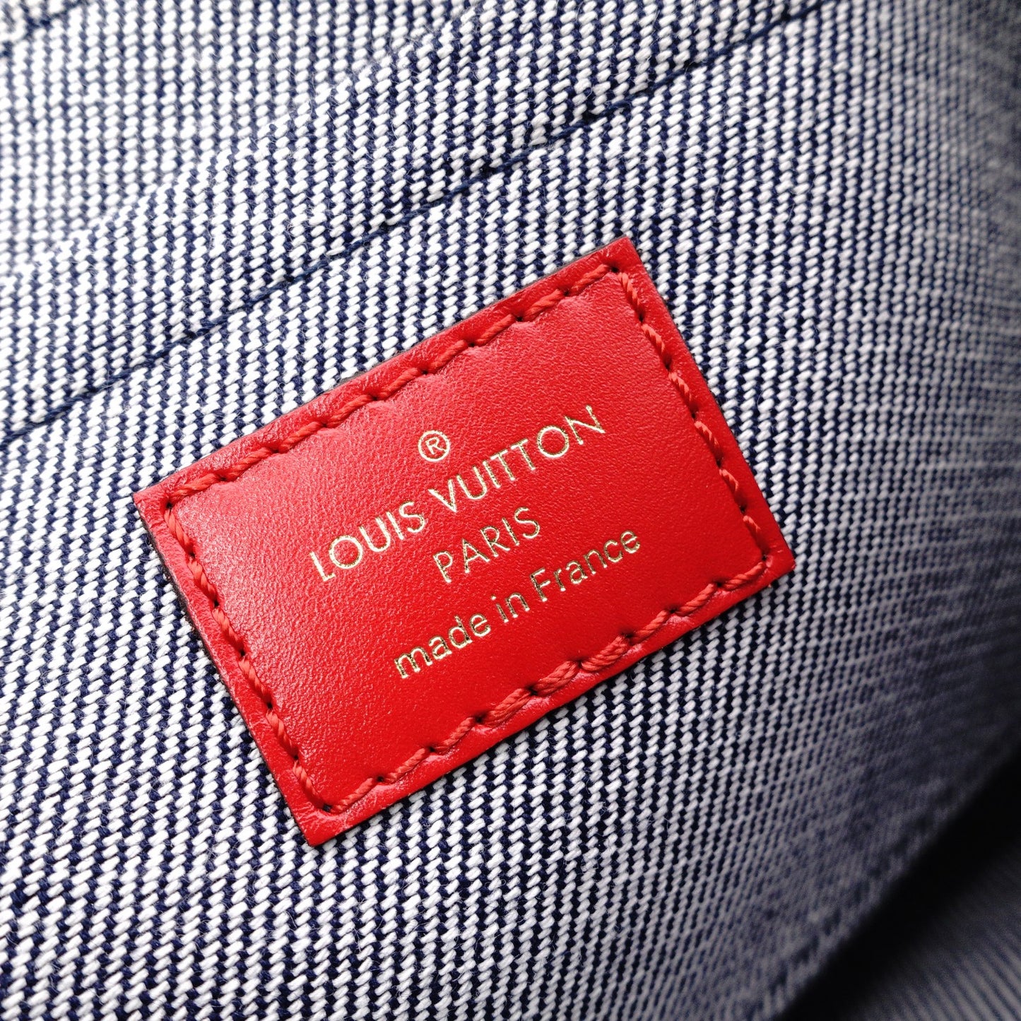 LOUIS VUITTON Multipochette Accessoires Denim Shoulder Bag