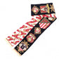 LOUIS VUITTON Twilly Bando BB Scarf, Silk, Black and Beige