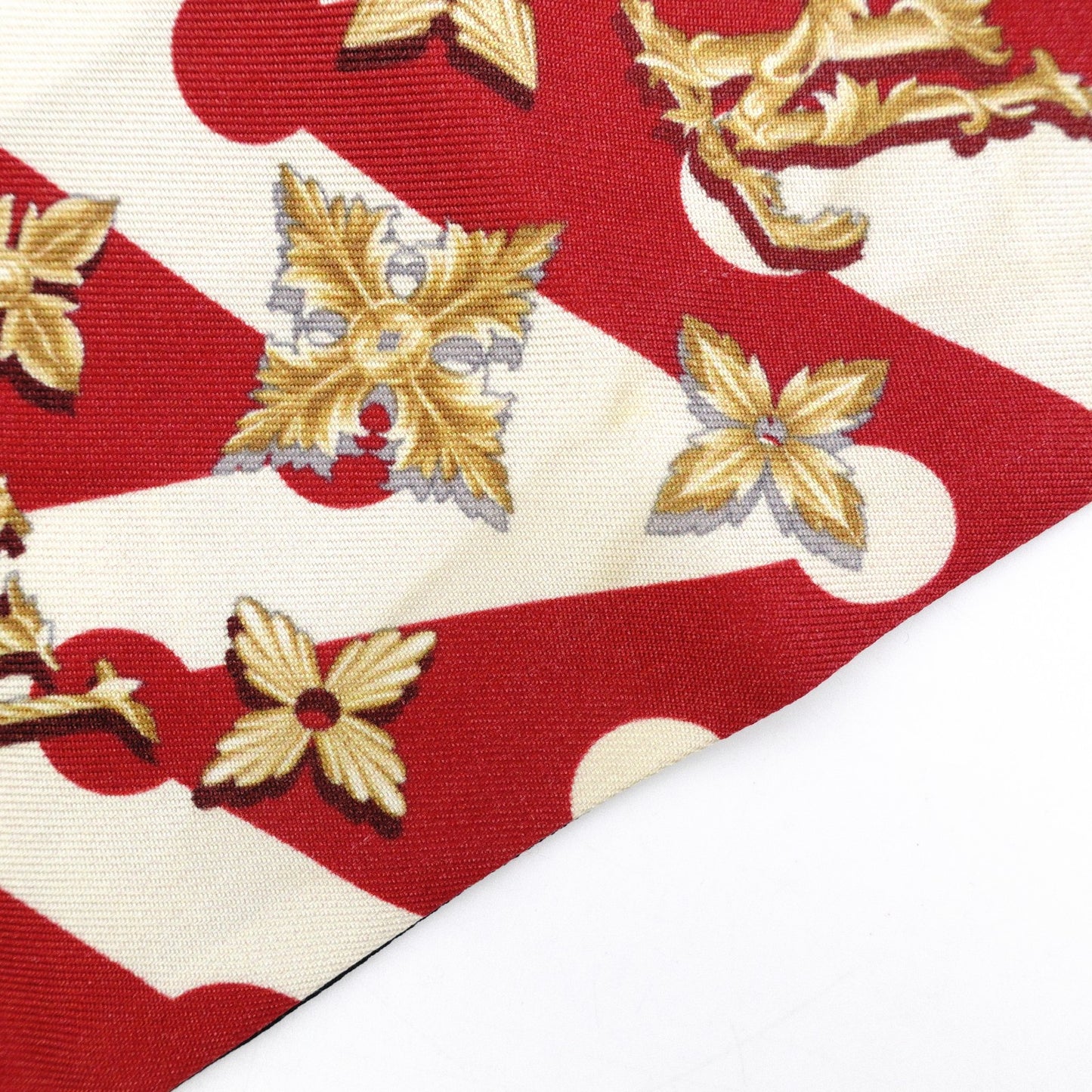 LOUIS VUITTON Twilly Bando BB Scarf, Silk, Black and Beige