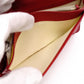 CHANEL Lambskin Piccolore Long Wallet, Leather, Red, Wallet with Silver Hardware