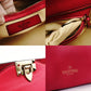 Valentino Garavani Stud Handbag Pink Leather 2-Way Shoulder 7-12-853