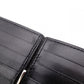 GUCCI Shima Bifold Wallet, Leather, Black, Men's, Card Case, Silver Hardware, GG Logo