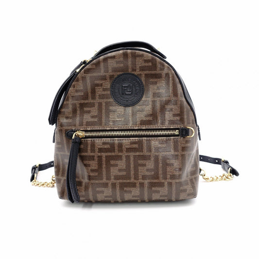 FENDI Mini Backpack Zucca Backpack Brown