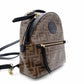 FENDI Mini Backpack Zucca Backpack Brown