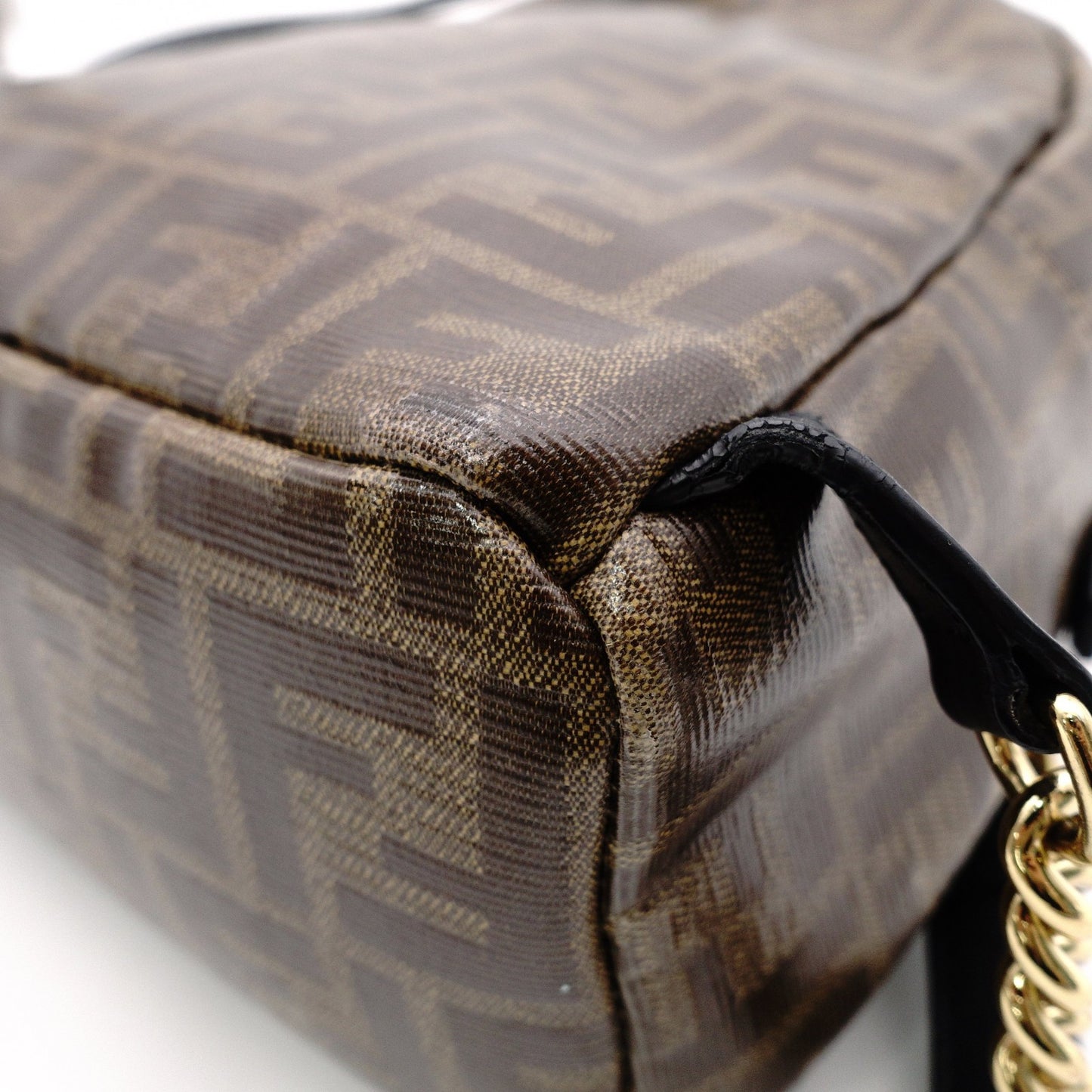 FENDI Mini Backpack Zucca Backpack Brown