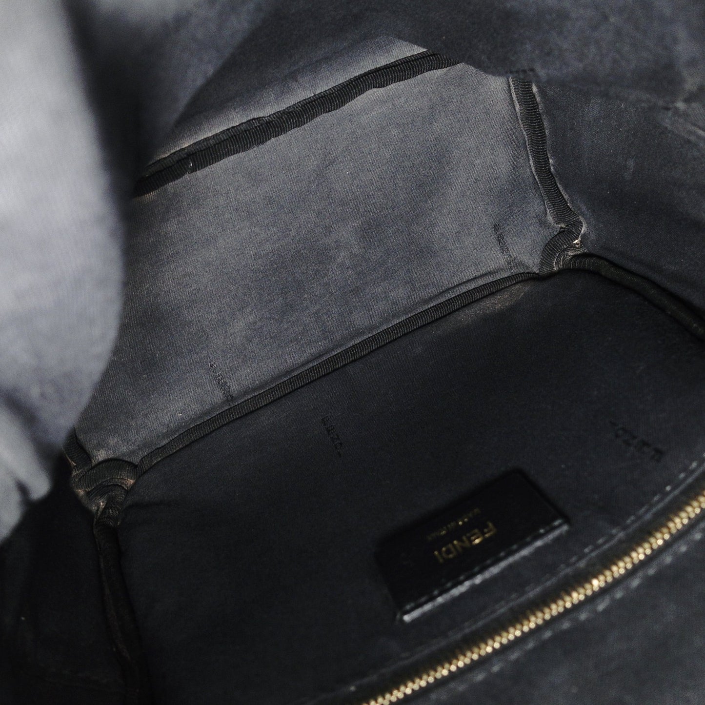 FENDI Mini Backpack Zucca Backpack Brown
