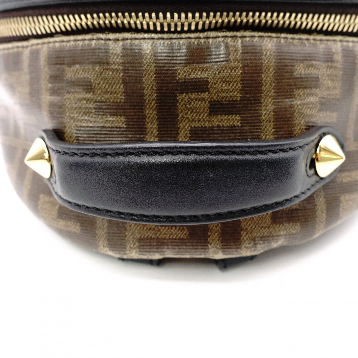 FENDI Mini Backpack Zucca Backpack Brown