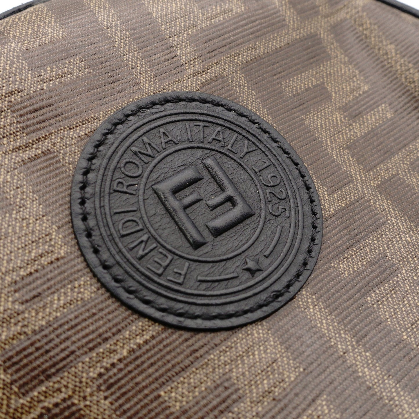 FENDI Mini Backpack Zucca Backpack Brown