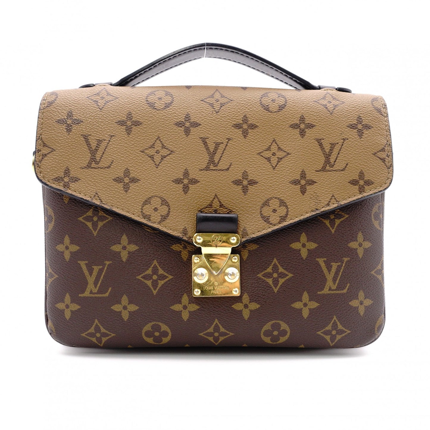 LOUIS VUITTON Pochette Métis MM Monogram Reverse Brown 2-Way
