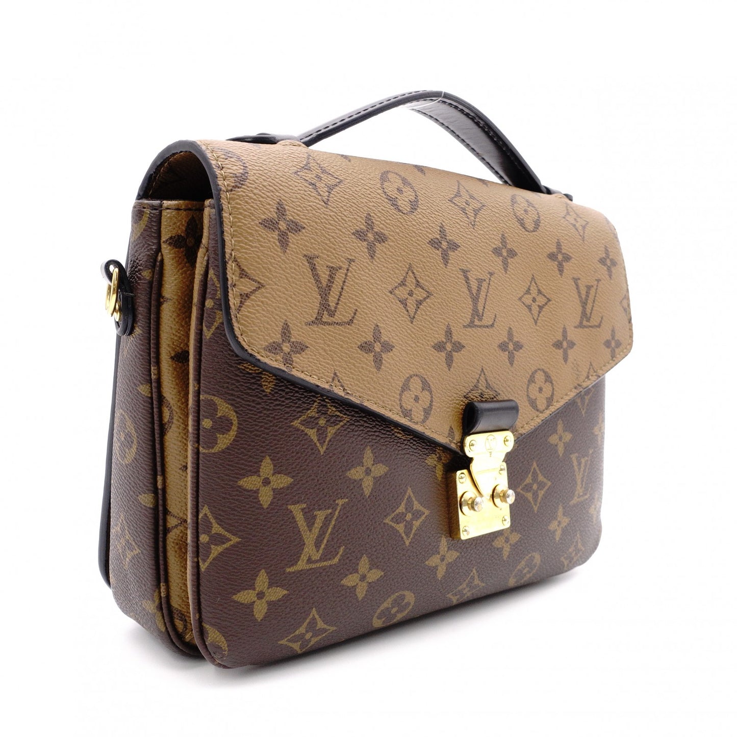 LOUIS VUITTON Pochette Métis MM Monogram Reverse Brown 2-Way