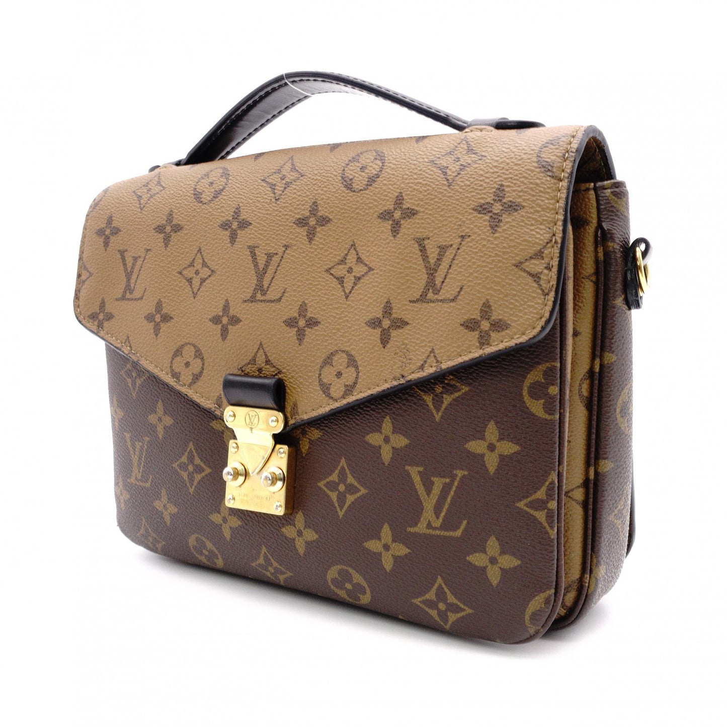 LOUIS VUITTON Pochette Métis MM Monogram Reverse Brown 2-Way