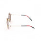 GUCCI Bee Sherry Line Sunglasses, Plastic, Brown, Unisex