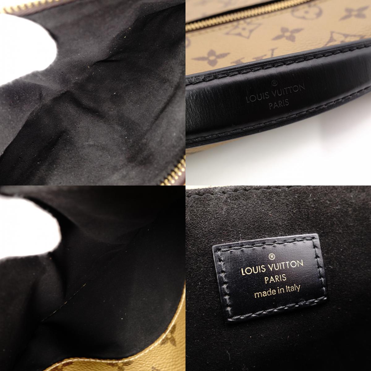 LOUIS VUITTON Pochette Métis MM Monogram Reverse Brown 2-Way