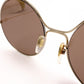 GUCCI Bee Sherry Line Sunglasses, Plastic, Brown, Unisex