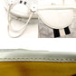 GOYARD Saint Jeanne GM Handbag White PVC Leather Boston Logo 7-11-789