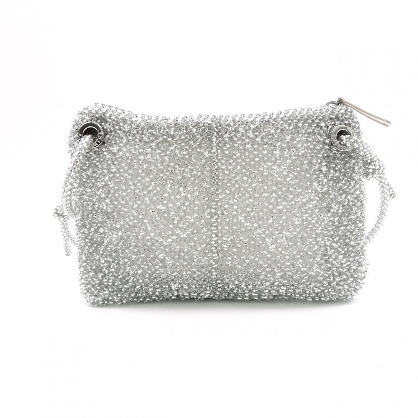 ANTEPRIMA Small Sempre Shoulder Bag, Chrome-Plated Iron, Clear