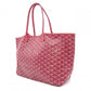 GOYARD Saint-Louis PM Tote Bag / PVC / Leather / Red / Includes Pouch