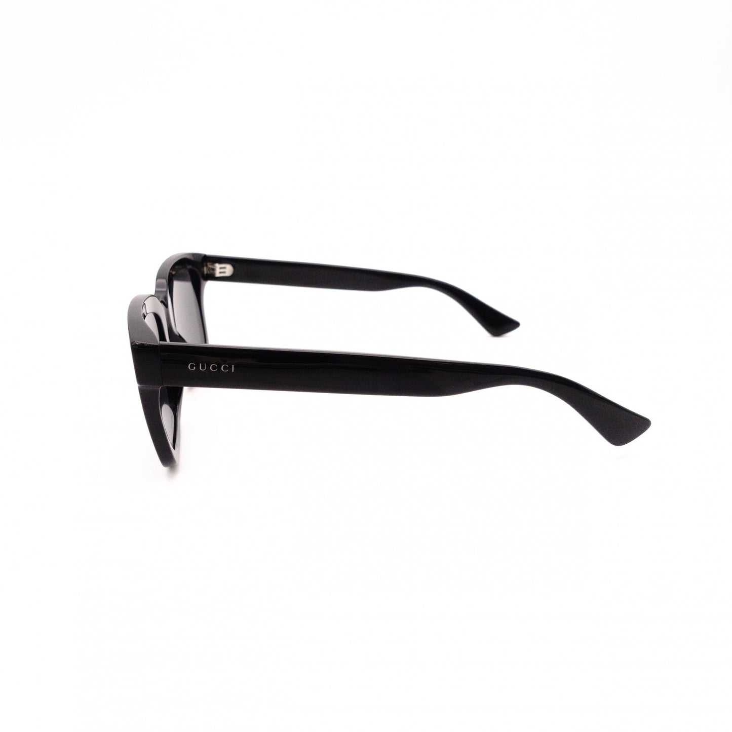 GUCCI Sunglasses, Plastic, Black, Unisex, Logo