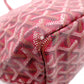 GOYARD Saint-Louis PM Tote Bag / PVC / Leather / Red / Includes Pouch